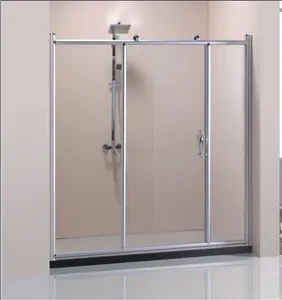 140x80 سنتيمتر مخصص الاكريليك باب حمام ، المقسى واضح باب منزلق لكابينة الاستحمام بالدش ، متمحور نظارة من دون إطار باب حمام