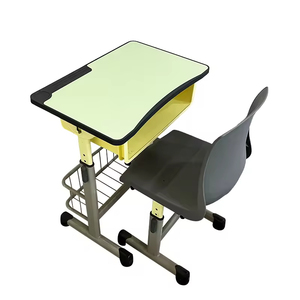 Bộ Duy Nhất Thoải Mái Hiện Đại Có Thể Điều Chỉnh Thân Thiện Với Môi Gỗ Bền Sinh Viên Bàn Ghế Cho Lớp Học Sử Dụng Khuyến khích <span class=keywords><strong>Focus</strong></span> Trường - Product Image 1