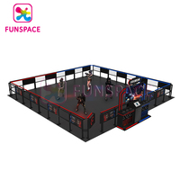 Parc à thème Funspaces 9D Vr Game Machine Shooting Game Set Escape Room Vr Simulator