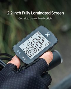 Ordinateur de vélo GPS XOSS G2+ avec écran LCD de 2,2 pouces, sans fil, BLE, étanche IPX7, capteur ANT, rechargeable, compteur de vitesse, odomètre - Product Image 3