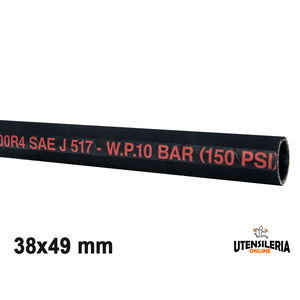 SAE/100/R4/Flex ท่อยางสำหรับของเหลวไฮดรอลิกน้ำมันและเชื้อเพลิง38x49มม. (40mt) - Product Image 1