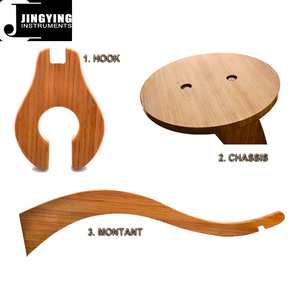 2024 Jingying <strong>Music</strong> Guitar <strong>Stands</strong>,Wholesale New 2 in 1 Bamboo Hanging Guitar <strong>Stands</strong> with <strong>Music</strong> <strong>Stand</strong> for Guitar Ukulele - Product Image 3