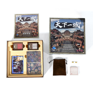 Jeu de société Xinzhiguang pour 2 à 10 joueurs, jeu de cartes interactif multijoueur avec dés et minuteur pour l'entretenissement en équipe (chess et cartes) - Product Image 1