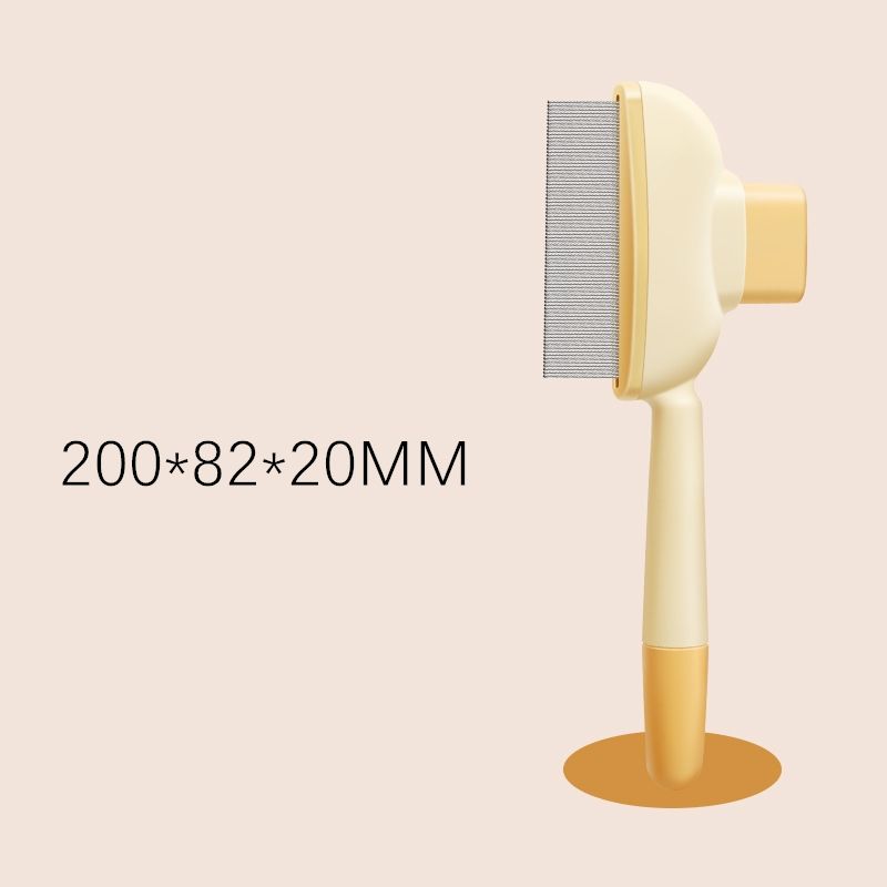 หวีซี่แบน (สีเหลือง)