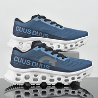 Chaussures décontractées pour hommes tendance en maille respirante printemps-été ; Chaussures de sport légères et confortables absorbant les chocs