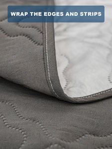 Protetor de Colchão Respirável e Impermeável com Certificação CE FDA OEKO-TEX, Protetor de Colchão Anti-Rugas e Sem Ruído - Product Image 5