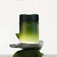 Purificateur d'air solide pour voiture 180g, désodorisant sûr pour femmes enceintes et bébés, parfum thé zen et bois de santal pour voiture et maison