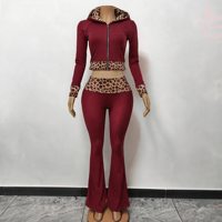 Ensemble de survêtement en velours deux pièces pour femmes avec côtés rayés, manches longues, coton et élasthanne, logo personnalisé, ensemble de jogging d'automne, streetwear décontracté