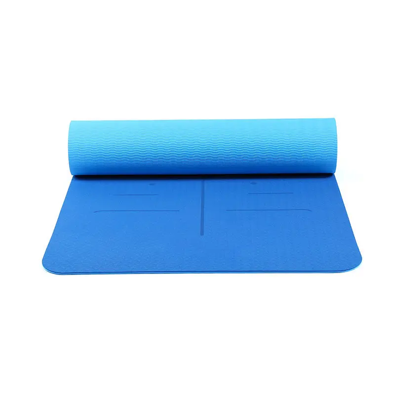 Alta calidad Yogamat Pilates Mat Fabricación Logotipo personalizado Imprimir Eco Friendly Kid Sublimación TPE Yoga Mat
