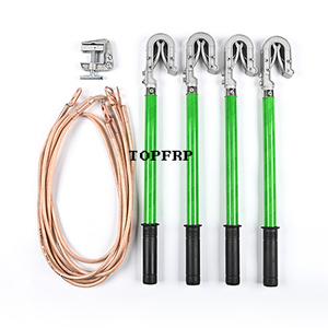 High Voltage Grounding <b>Wire</b> Ground <b>Earthing</b> Rod Set - Product Image 3