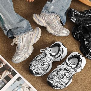 Nouvelles chaussures pour femmes, chaussures de papa Paris, chaussures tendance pour hommes, décontractées, sportives, luxe léger, chaussures haut de gamme - Product Image 2