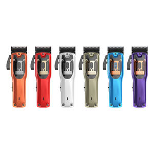 RUNWE RS9333 Электрический перезаряжаемый мужской триммер для волос с бесщеточным или щеточным мотором парикмахерские машинки для стрижки с моющимся лезвием - Product Image 6