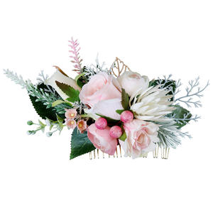 Venta caliente Rose Flower Hair Clip Peine Slide <span class=keywords><strong>Flamenco</strong></span> Dancer Hair Styling Clip Accesorios para el cabello - Product Image 1