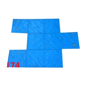 Moldes de hormigón estampados en pared de poliuretano para decoración al aire libre Servicio personalizado OEM/ODM - Product Image 5