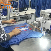 LF-PZN5030-X Nouvelle machine à coudre industrielle automatique pour la découpe de patte de boutonnage, fonctionnement informatisé, fonctionnalités multifonctions, brevetée