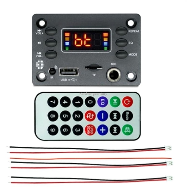 12V 2*25W MP3 Blue tooth decoder board audio decoder car speaker motherboard accessories decoder module Car audio module