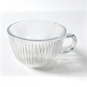 Vaso de Agua de Vidrio Ámbar Transparente de 3mm de Grosor, Resistente al Calor Hasta 120 Grados, Vaso Individual, Verano 2026 - Product Image 1