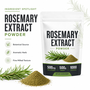 Private <b>Label</b> OEM/ODM 100% Natural Supplement Leaf Extract Carnosic Acid Rosmarinic 5%-95% Rosemary Powder for Immune Support - Product Image 5