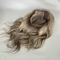 Listo para Enviar: Peluca de Silicona Médica T-ashyblonde de Alta Calidad, la Más Vendida en Salones de Belleza, con Base de Seda y Cuero Cabelludo Realista, Cómoda