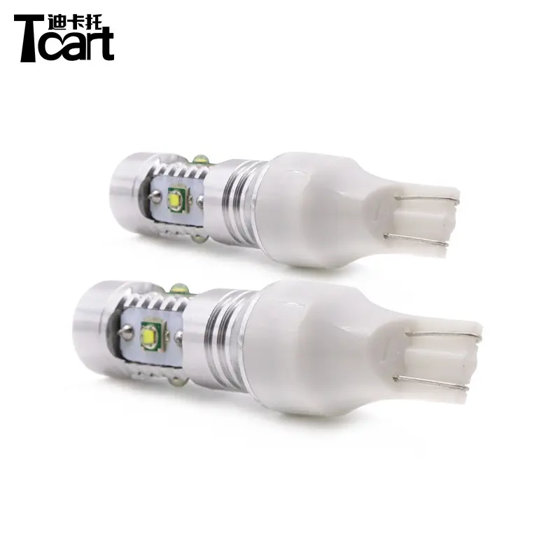 Lampada decorazione per auto Tcart indicatori di direzione T15 lampadine di retromarcia di riserva ad alta potenza 25W bianco LED 921 912 904 nuova auto luce 12v led lampada di retromarcia