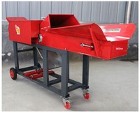 Broyeur de paille et ensileuse pour aliments du bétail, hacheuse de foin et de herbe, moulin à céréales et maïs, moteur haute productivité pour l'élevage 3.8t