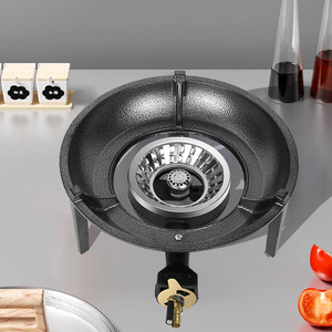 Estufa de cocina individual de biogás giratoria pequeña, electrodoméstico de cocina, estufa de quemador de biogás para campo - Product Image 2