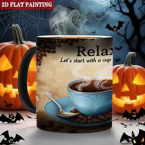 Taza de Cerámica Reutilizable de Grado Alimenticio de 11 oz, Taza Personalizada Sensible al Calor, Taza Mágica que Cambia de Color, Regalo - Product Image 6