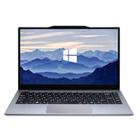Nueva Laptop Económica de 14.1 Pulgadas FHD IPS, Intel N4000, 8GB DDR4 RAM, 256GB/512GB SSD, Windows 11 Pro, Delgada, para Oficina y Negocios