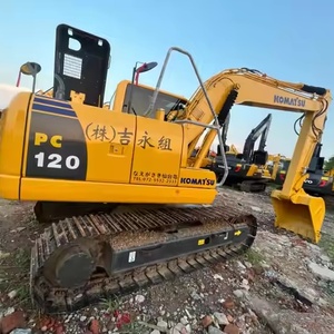 Excavadora Hidráulica Usada Komatsu PC120 de 12 Toneladas, de Alta Calidad, con Motor Japonés Potente, para Construcción de Carreteras - Product Image 2