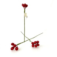 Étanche Noël et Halloween Artificielle Berry Goutte Perles Guirlande Accessoires DIY Arbre Décoration pour La Maison Arbre De Noël Décor