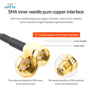 Ebyte Factory vend en gros des antennes SMA-J 4G/LTE de haute qualité, antenne wifi omnidirectionnelle longue portée 50 km - Product Image 3