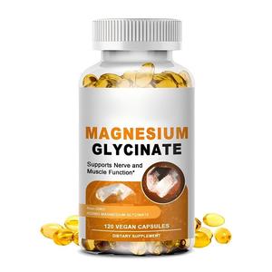 120 Cápsulas de Magnesio Glicinato y Vitamina B6 para el Alivio de la Fatiga, Mejora del Sueño, Huesos Fuertes, Corazón y Músculos Saludables - Product Image 2