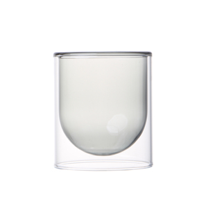 Vases décoratifs personnalisés pour la maison, en verre borosilicate soufflé à la main, couleur ambre, parfumés, à double paroi, porte-bougies - Product Image 4