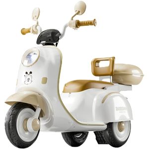 Neuestes 3-Rad-Elektromotorrad Kinder auto Batterie betriebenes Kunststoff-Dreirad-Spielzeug fahrzeug für Babys zum Fahren auf Voiture-Spielzeug - Product Image 1