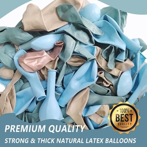 Kit <span class=keywords><strong>de</strong></span> Guirnalda <span class=keywords><strong>de</strong></span> Globos DIY Azul Polvoriento Retro, Globos <span class=keywords><strong>de</strong></span> Látex para Decoraciones Rústicas <span class=keywords><strong>de</strong></span> Primer Cumpleaños, Baby Shower, Cadena <span class=keywords><strong>de</strong></span> Globos para Fondo - Product Image 3