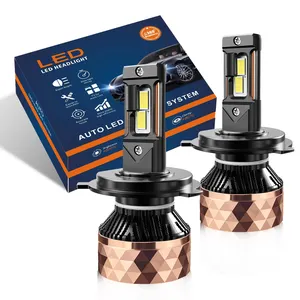 V80S custom h4 faro led hi-anabbagliante 200W H1 led proiettore H3 H8 H9 H10 HB3 9005 HB4 9006 9012 auto h7 H11 led lampadina del faro