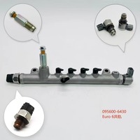 095000-1210 095000-1211 Inyector de Combustible, Boquilla de Inyección 6156113300 Compatible con Motores FC450/400