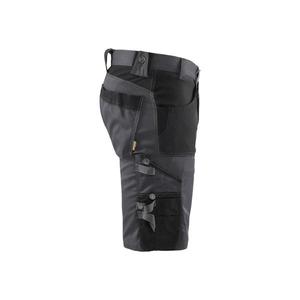 BLAKLADER - 179818609699C60 Craftsman shorts with <b>stretch</b> Mid grey/<b>Black</b> - EAN 7330509881774 WORK <b>TROUSERS</b> WORK SHORTS - Product Image 5