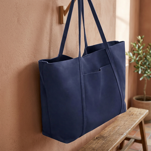 Bolso de Mano de Cuero Genuino para Mujer, con Cierre de Cremallera, Correa de Hombro Cruzada, Impermeable, Duradero, Ligero, Capacidad 3L+, a la Moda - Product Image 1