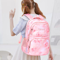 Mochila ligera linda princesa coreana para estudiantes de escuela primaria nuevas niñas grados 1-3-6 moda de dibujos animados múltiples