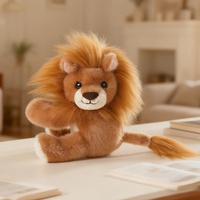 Peluche Chien Série Mignonne Hug, Petit Raton Laveur, Lion, Panda Magnétique, Renard en Polyester et Coton PP, Unisexe, 31-50cm, 14+ Ans
