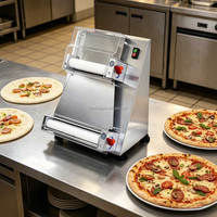 Mini Macchina Commerciale Automatica Senza Glutine per Stendere la Pasta e Preparare la Base della Pizza per Ristoranti