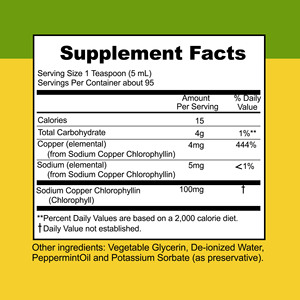 ODM OEM Clorofila Líquida con Clorofilina de Cobre y Sodio Promueve una Digestión Saludable Energía Sostenida Natural - Product Image 2