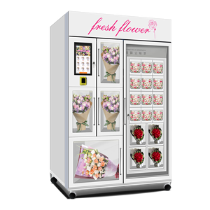 Kích thước lớn 20 Locker hoa Máy bán hàng tự động với SDK chức năng đồng xu và đầu đọc thẻ từ nhà cung cấp - Product Image 1