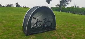 Bike Storage Shed <b>Tent</b> One Bedroom Rainproof 1000-1500mm Waterproof Four-Season Portable Outdoor Bicycle Storage Silver Coated - Product Image 5