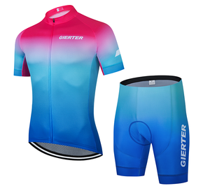Conjunto de Jersey de ciclismo personalizado, <span class=keywords><strong>ropa</strong></span> de <span class=keywords><strong>bicicleta</strong></span> de secado rápido sublimada, <span class=keywords><strong>ropa</strong></span> de <span class=keywords><strong>montar</strong></span> para mujer, <span class=keywords><strong>ropa</strong></span> de ciclismo para hombre, pantalones cortos con pechera - Product Image 4