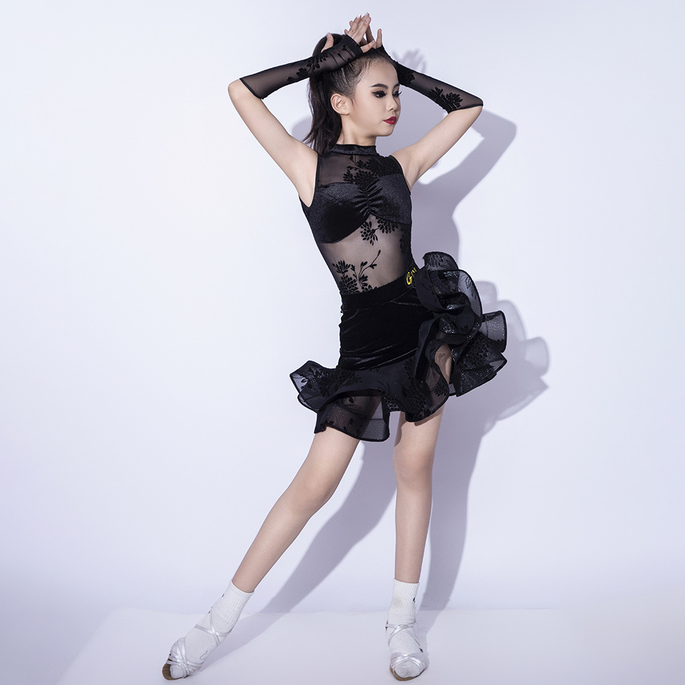 black lace dance dress Moon Dance Lace Mini Dress main image 1