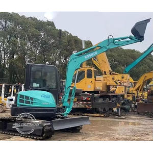 Mini-excavatrice d'occasion Kobelco SK55SR 5,16 tonnes, moteur et pompe fabriqués au Japon avec emballage d'origine, prix bas - Product Image 1
