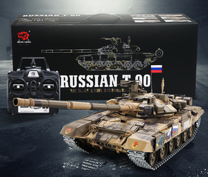 Henglong 3938-1 Pin Hoạt Động RC Metal Battle Tank 1/16 Tỷ Lệ Xe Tăng T-72 Nga T-90 Nga Đồ Chơi Nóng Cho Bé Trai - Product Image 6