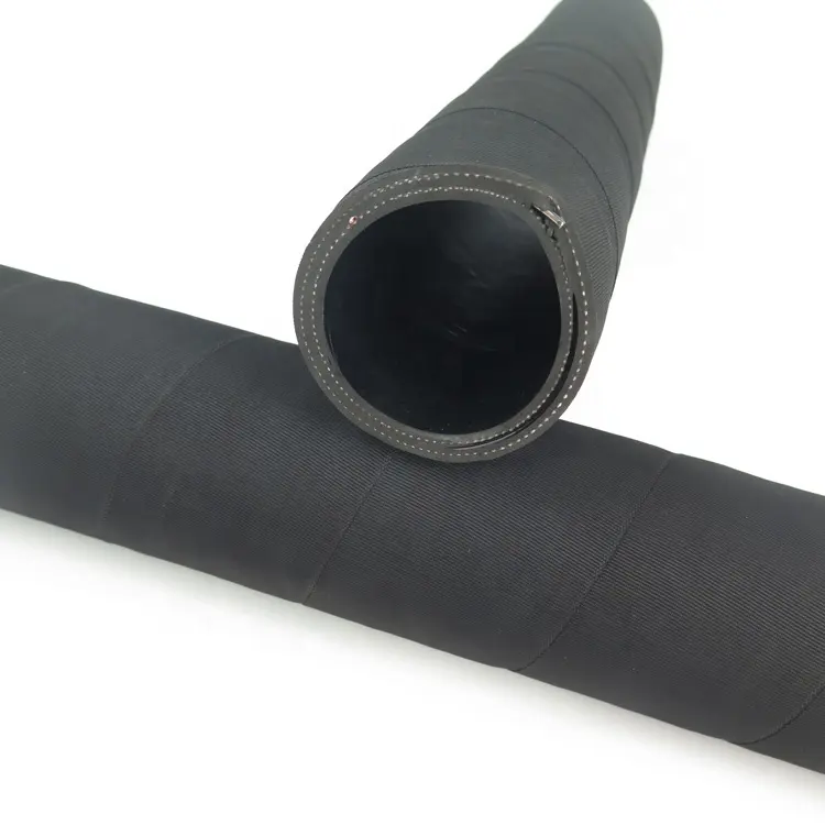 10 Bar Hot Sale Black 1 1/4 Inch Rubber Water Delivery Suction And Discharge Fuel Hose